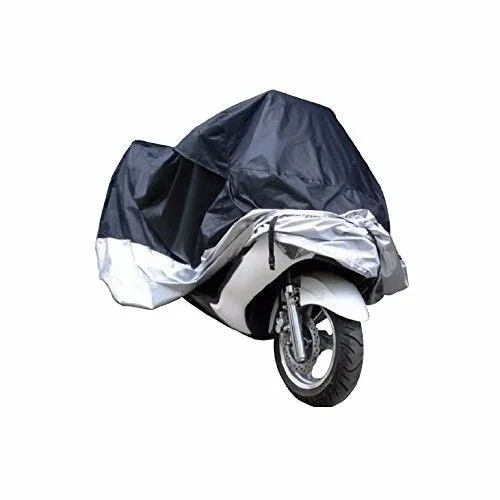 Black UV Protection Motorcycle Waterproof Cover Rain Protection Breathable XXL 4