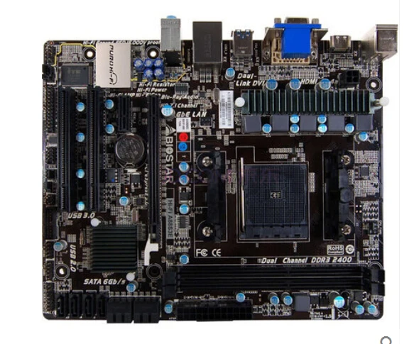 New original font b motherboard b font for Biostar Hi Fi A88S3E Socket FM2 FM2 DDR3