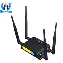 1WAN 4 LAN 4 г промышленных Беспроводной Wi-Fi роутера sim-карты 3G 4 г LTE Связь Маршрутизаторы с внешних антенн