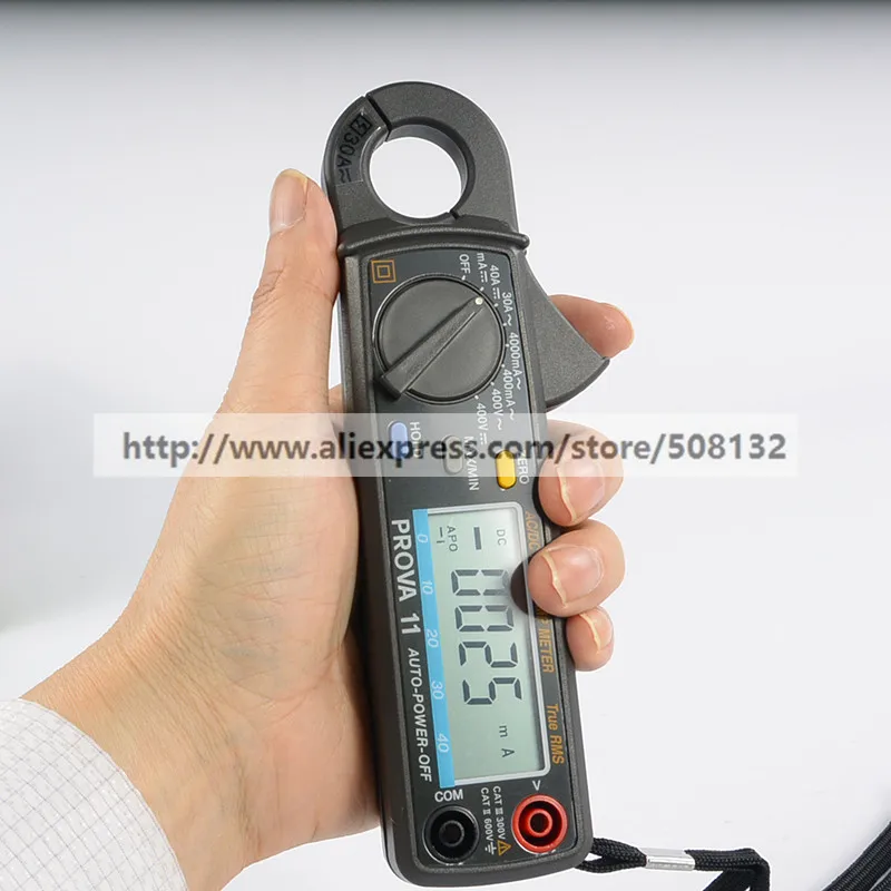 PROVA 11 AC/DC mA Clamp Meter AC 30A 400V (True RMS) DC 40A 400V!! Новинка! prova11|ma clamp meter|clamp metermeter |