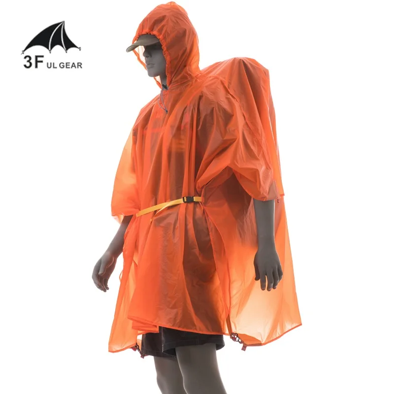 3F Ul Gear Ultralight Rain Jacket Hiking Cycling Raincoat Outdoor