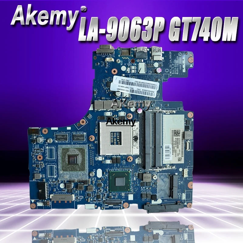 

LA-9063P For Lenovo Z500 laptop motherboard VIWZ1-Z2 LA-9063P Z500 original motherboard 100% Test work with GT740M 4*Memory