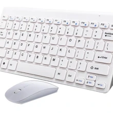 2,4 ГГц Беспроводная клавиатура с крышкой с мышью набор мышей горячий ультра тонкий дизайн для настольного ноутбука PC компьютерная клавиатура набор