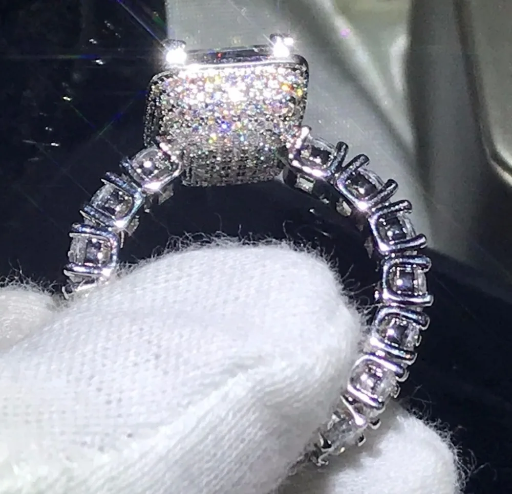 Женское кольцо из серебра 2018 пробы с фианитом|wedding band ring|band ringwedding |