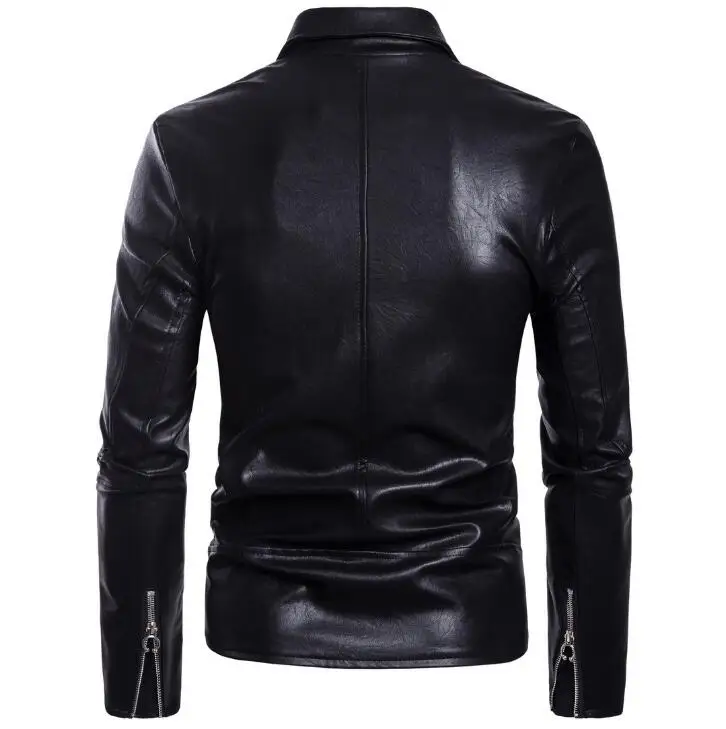 2019 New Winter Men Genuine Leather Jacket Slim Fit Waterproof Warm Male Jackets Coats High Quality Motorcycle Hip Hop Clothing