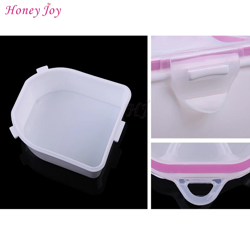 

Warm Water Heat Preservation Soak Off Hand Bowl Manicure Acrylic Tips Polish Gel Treatment Remover Tray Fingernails Spa Tools