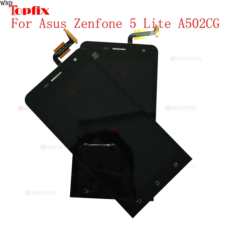 No Dead Pixels Original 5.0Inch Screen For Asus Zenfone 5 Lite A502CG LCD Touch Screen Digitizer Assembly Replacement Parts     (4)