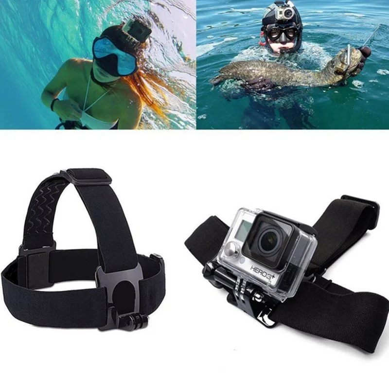 Аксессуары для экшн камеры повязка на голову спортивной SJ4000 Go Pro Hero 3 4|action camera