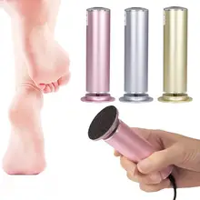 Эргономичный электрический прибор для удаления мозолей ног, регулируемая скорость, профессиональный педикюрный аппарат с 60 сменными дисками наждачной бумаги