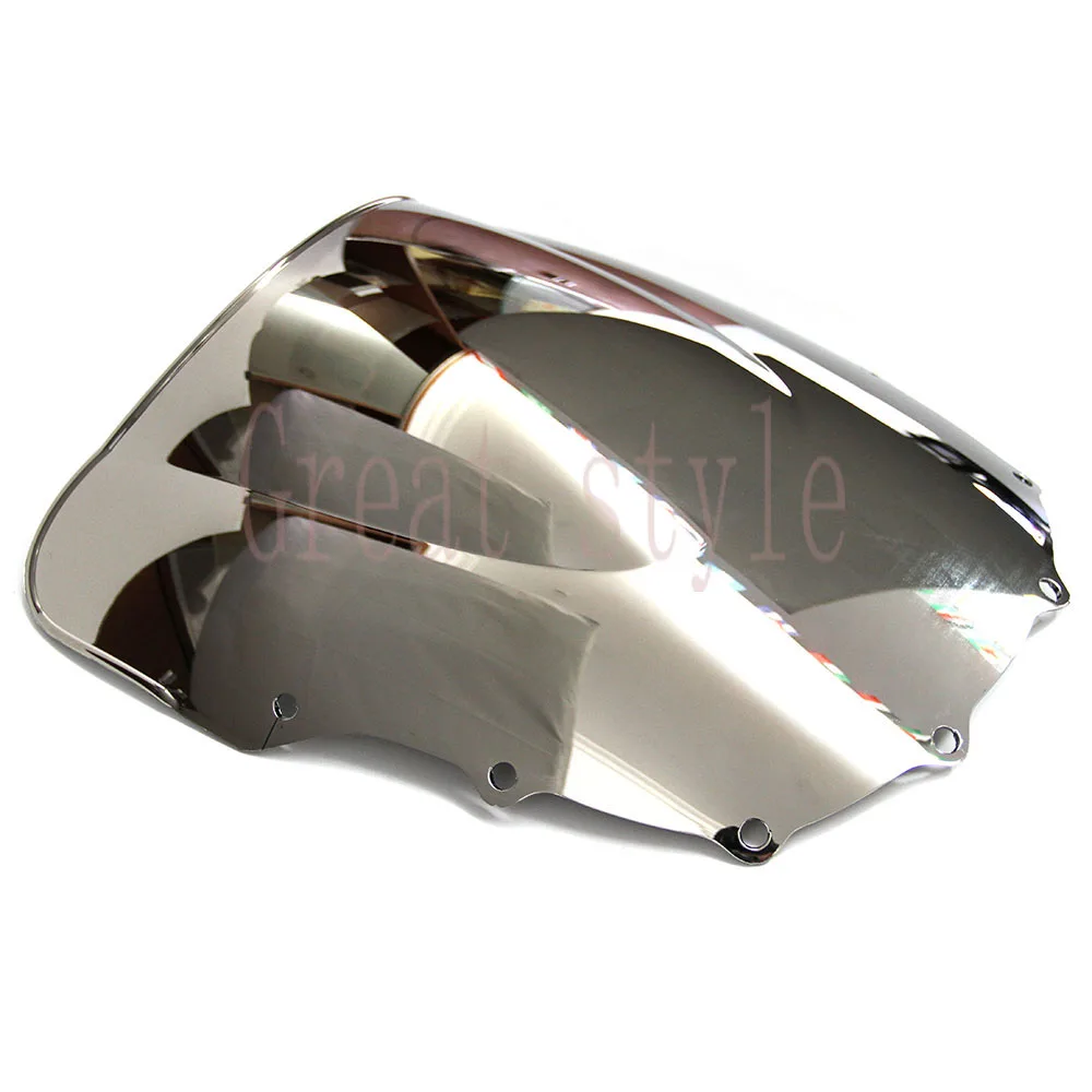 Silver Новинка; высокое качество; для Kawasaki ZZR400 ZZR600 ZZR 400 600 1993-2007 для велосипеда из АБС-пластика для мотоцикла/мотоцикл лобовое стекло/Ветровое стекло разных цветов - Цвет: Silver