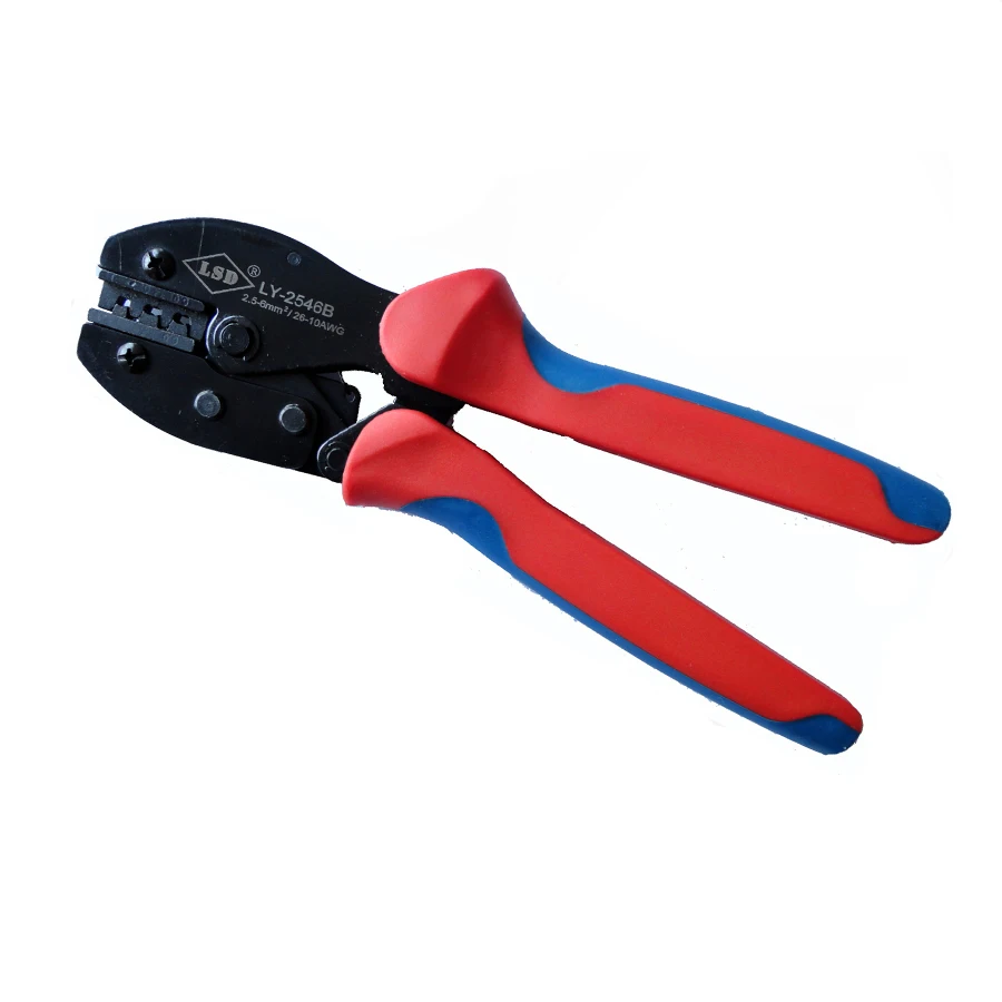 

Solar Photovoltaic Connector MC4 pv Line Crimping Tool LY-2546B MC4 crimping plier 14-10AWG MC4 connector crimping plier