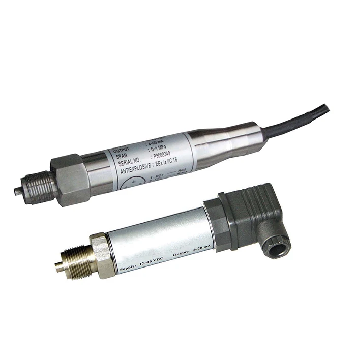 Melt Pressure Transducer With 100Mpa Max Pressure and Hirschman Connector Diffusion of silicon Core Water Pressure Transducer