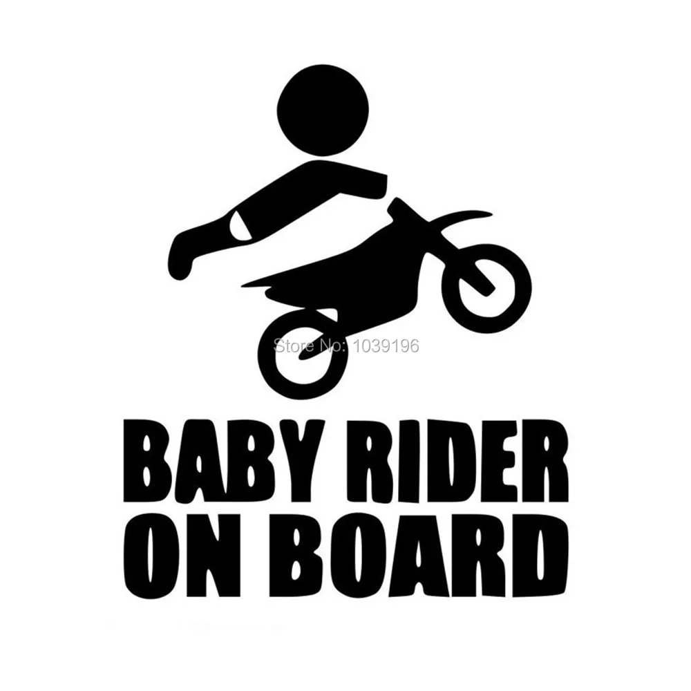 

Car Styling New Fashion Style Decoration Car Accessory Baby Rider On Board Creative Reflective Stickers Car Whole Body Decal