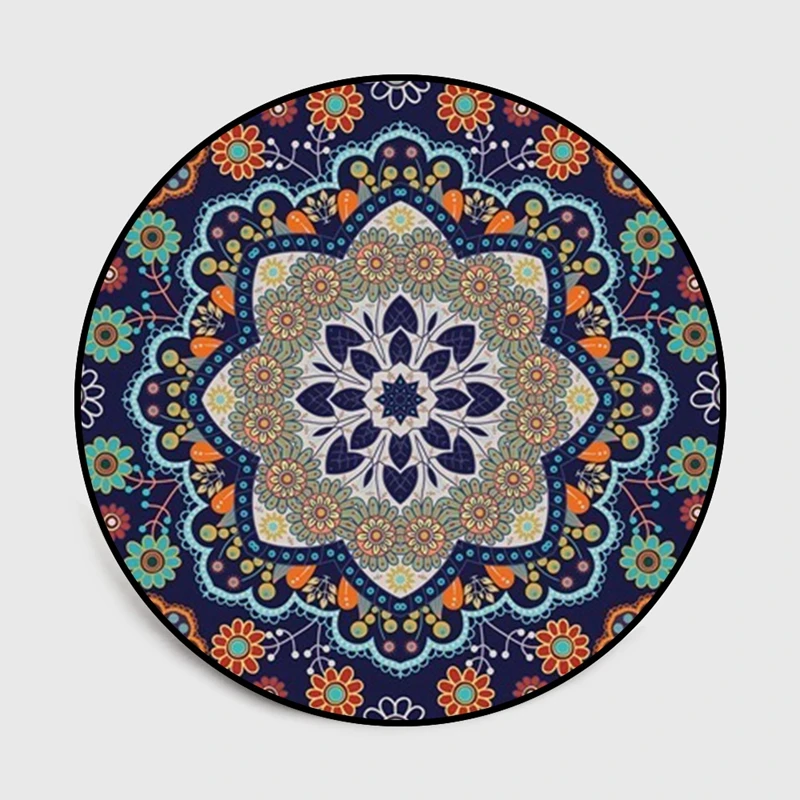 Персидский стиль круглые коврики под стулья для гостиной спальни коврики и ковры классический журнальный столик ковер домашний декор коврики