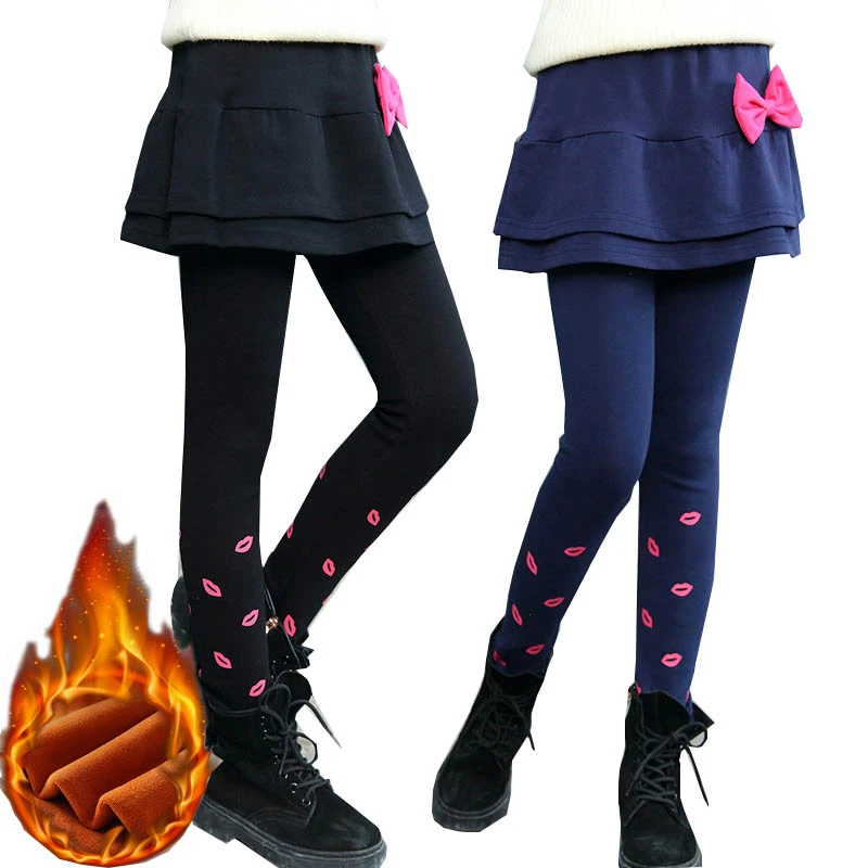 girls thick leggings