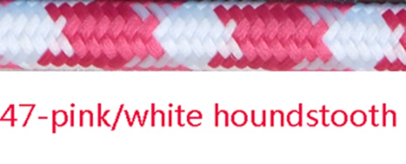 47 pink white H 2 м 3 м 5 м 10 м VDE 2 ядра винтажный текстильный кабель тканевый Плетеный Электрический провод гибкий цветной шнур - Цвет: 47 pink white H