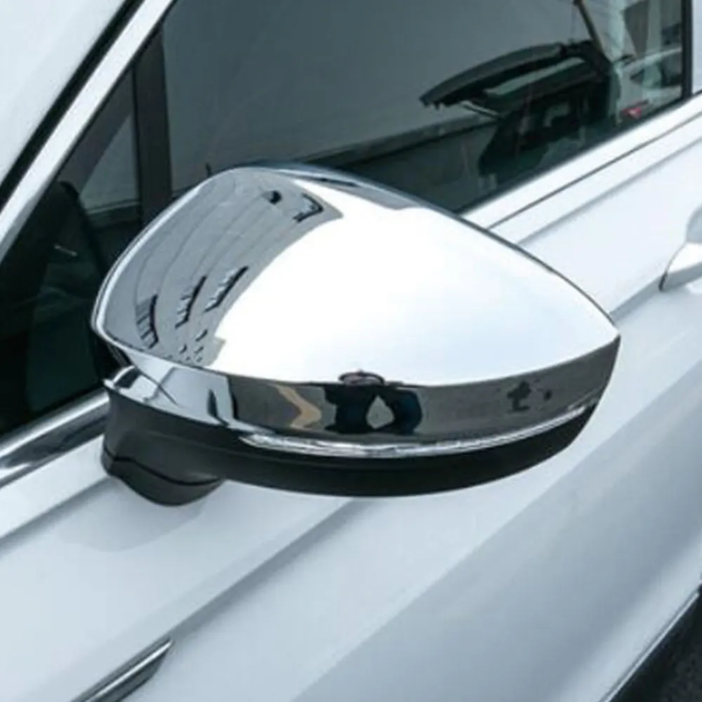 ABS Chrome для Volkswagen VW Tiguan MK2 2016 2017 2018 зеркала заднего вида зеркало с зеркальной