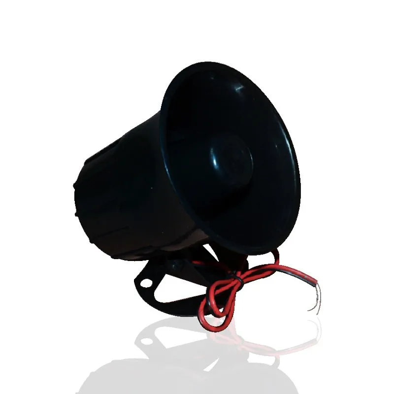 

15W Wired Alarm Siren Horn Outdoor with Bracket for Home Alarm System Security