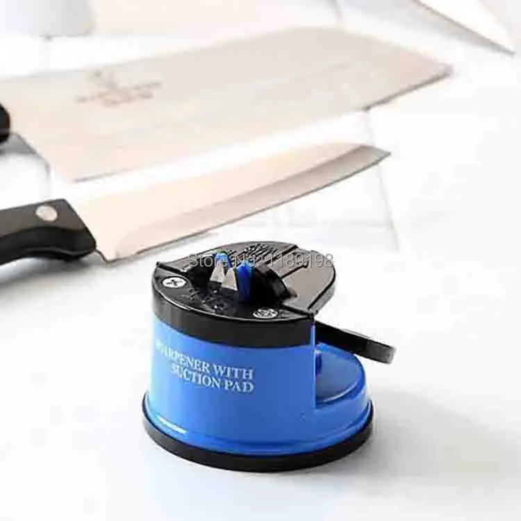 Professional Kitchen Knife Sharpener With Suction Pad,mini Ceramic