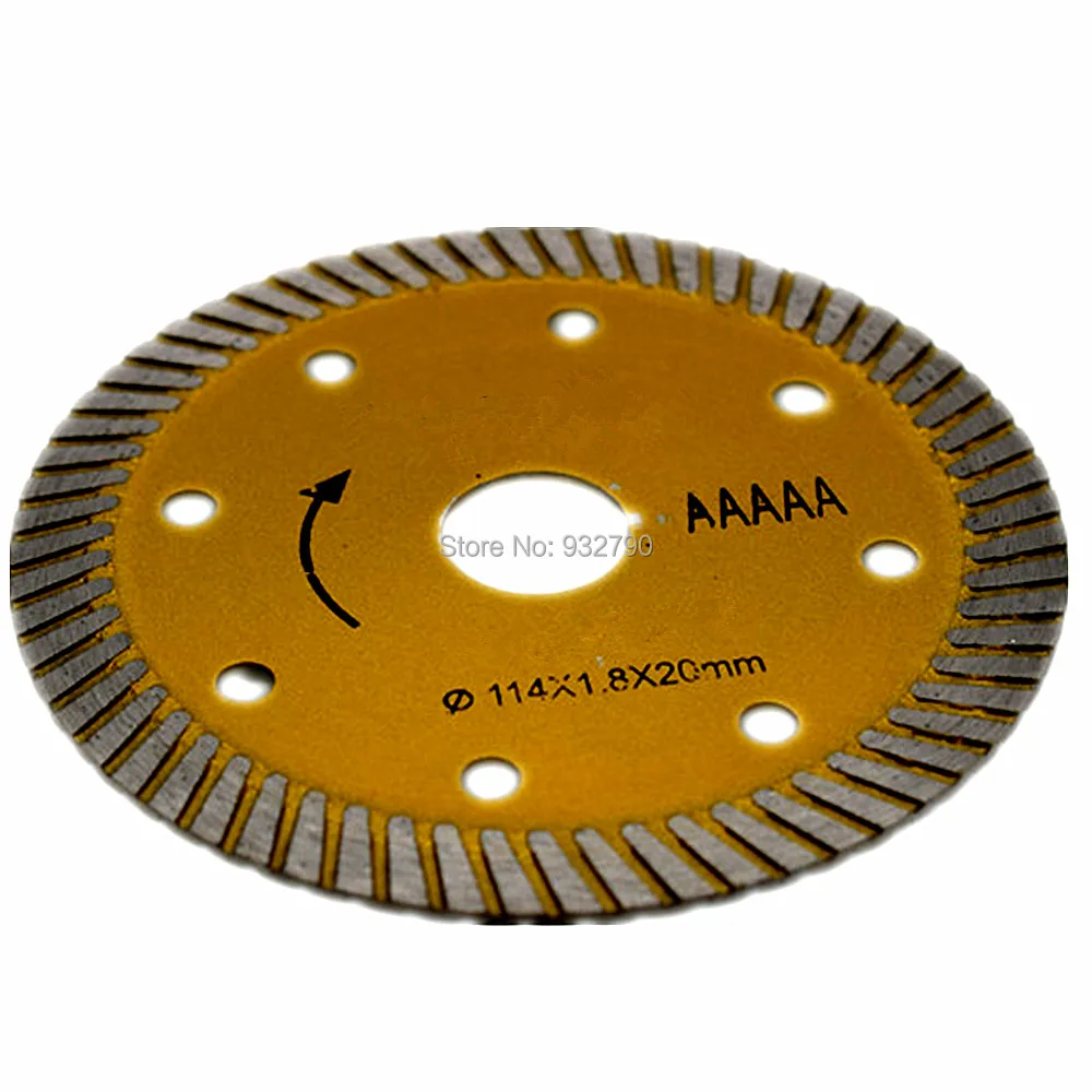 

Porcelain Tile Cutting Diamond Blade Disc 114mm*1.8mm*20mm Diamond Cutting Disc Blade Cutter Angle Grinder Brick Stone Concrete