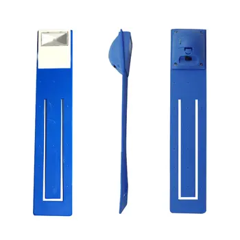 

High Quality Novetly 12V Flexible Portable White LED Clip-on Reading Book Light Lamp Random Color led nail lamp