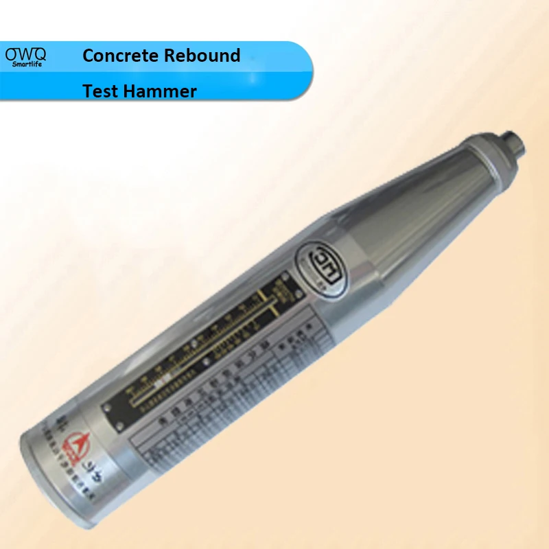 2pcs Portable Concrete Rebound Test Hammer Schmidt Hammer Testing