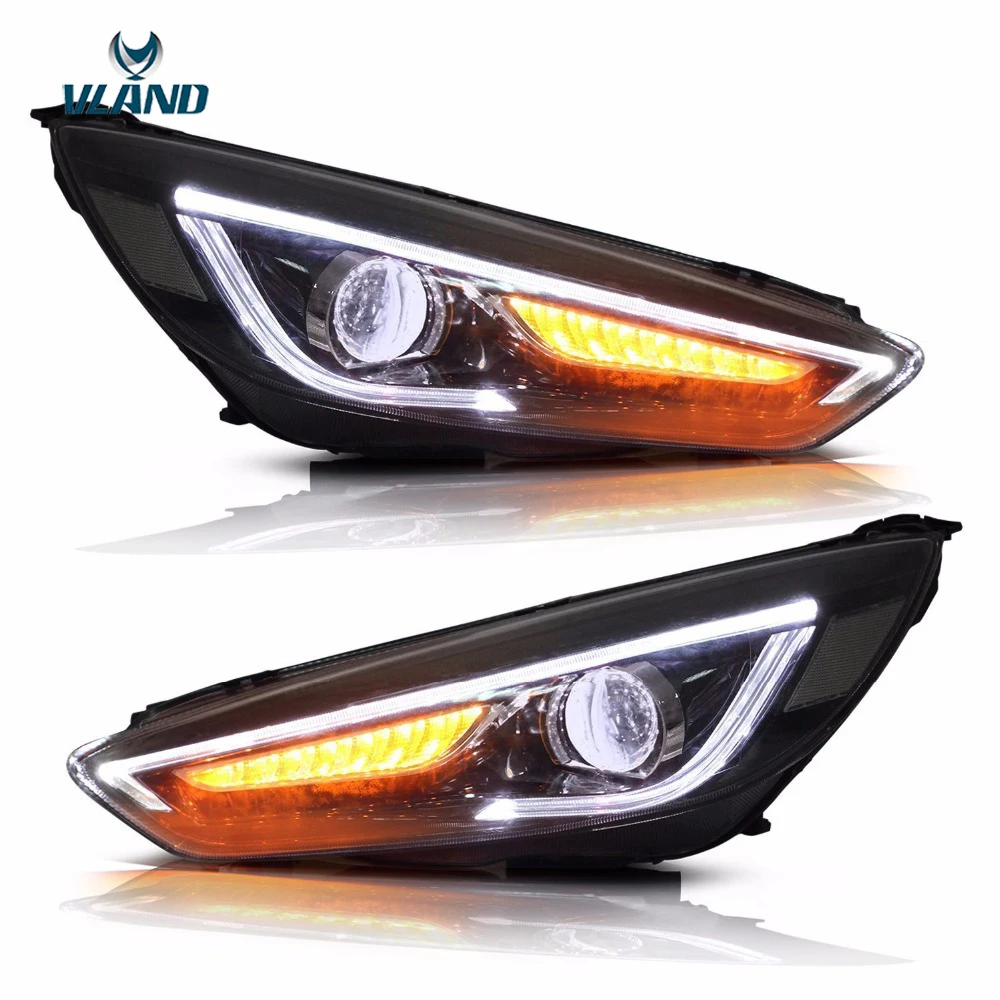 Vland Car Styling Headlights Fit Ford Focus Headlight 2015 2016 2017