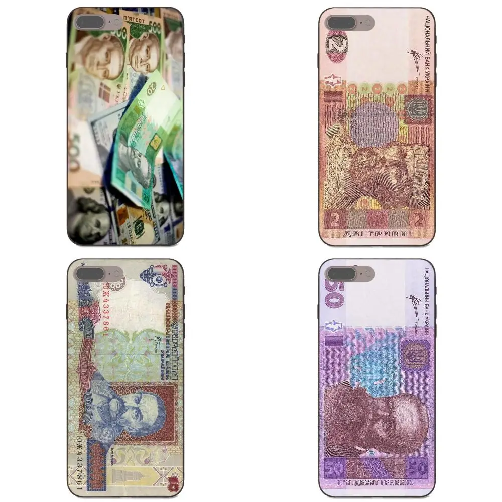 

TPU New Style Unique Ukraine Hryvnia For Apple iPhone 4 4S 5 5S SE 6 6S 7 8 Plus X XS Max XR