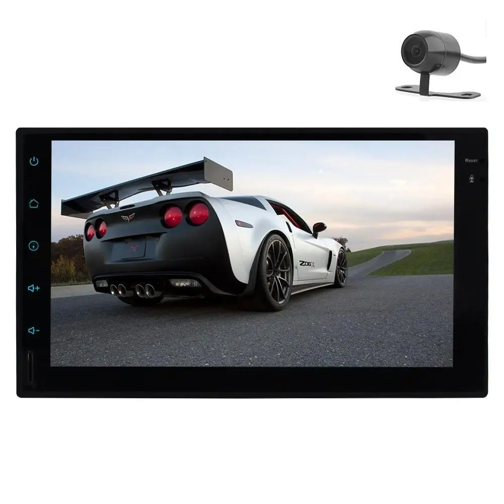 7 &quotAndroid 7.1 Octa core Двухместный 2 дин Радио стерео Поддержка Bluetooth 1080 P MirrorLink GPS