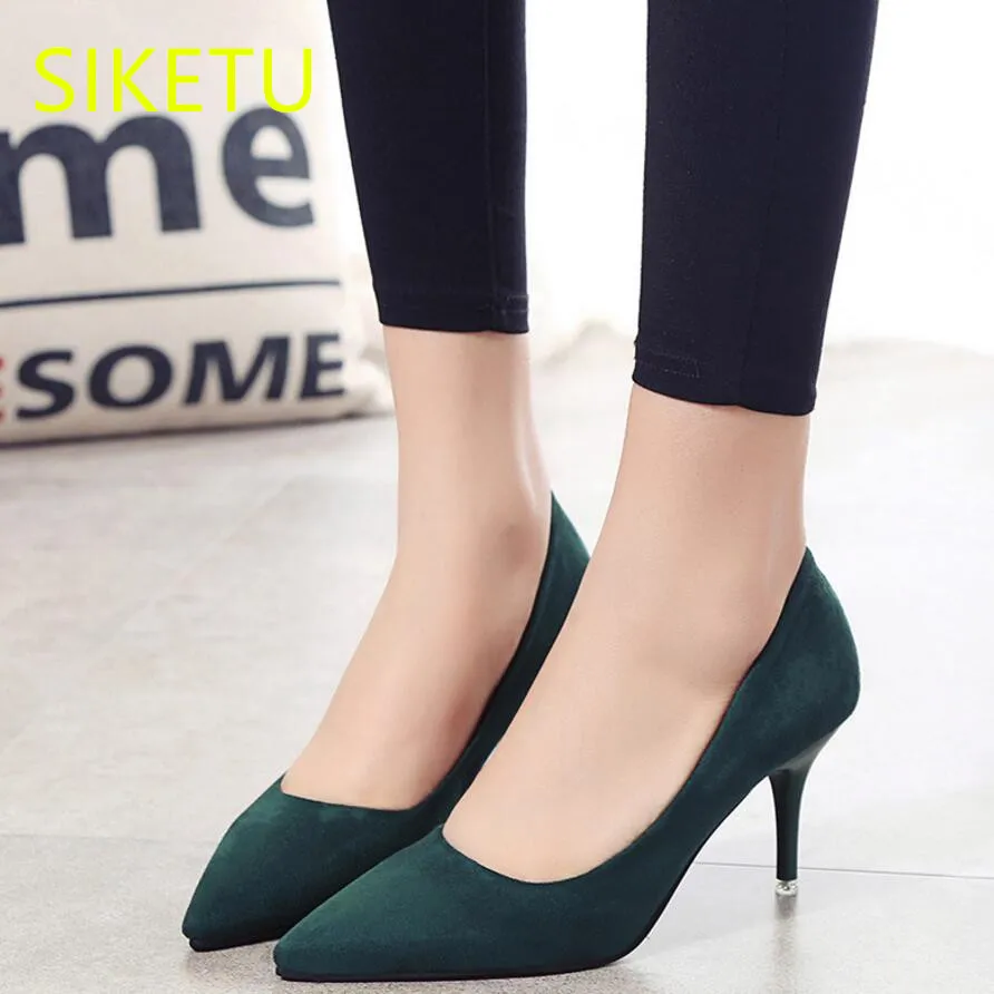 Siketu 2017 Free Shipping Spring And Autumn Sex Women Shoes High Heels