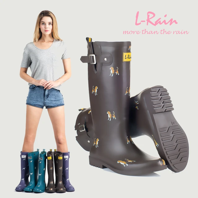 womens rainbow rain boots