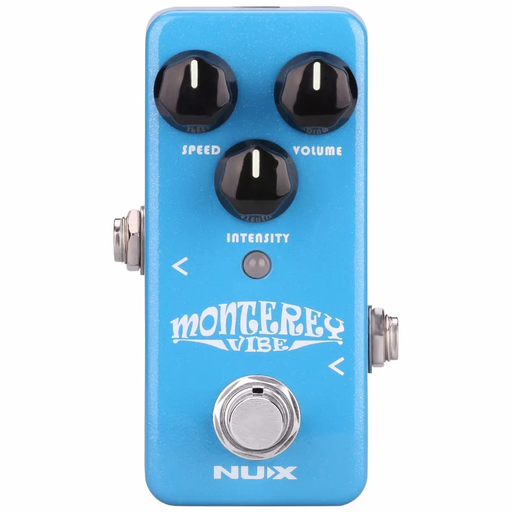 Новинка педаль для создания эффектов гитары Nux Monterey Vibe вибратора аналоговый звук