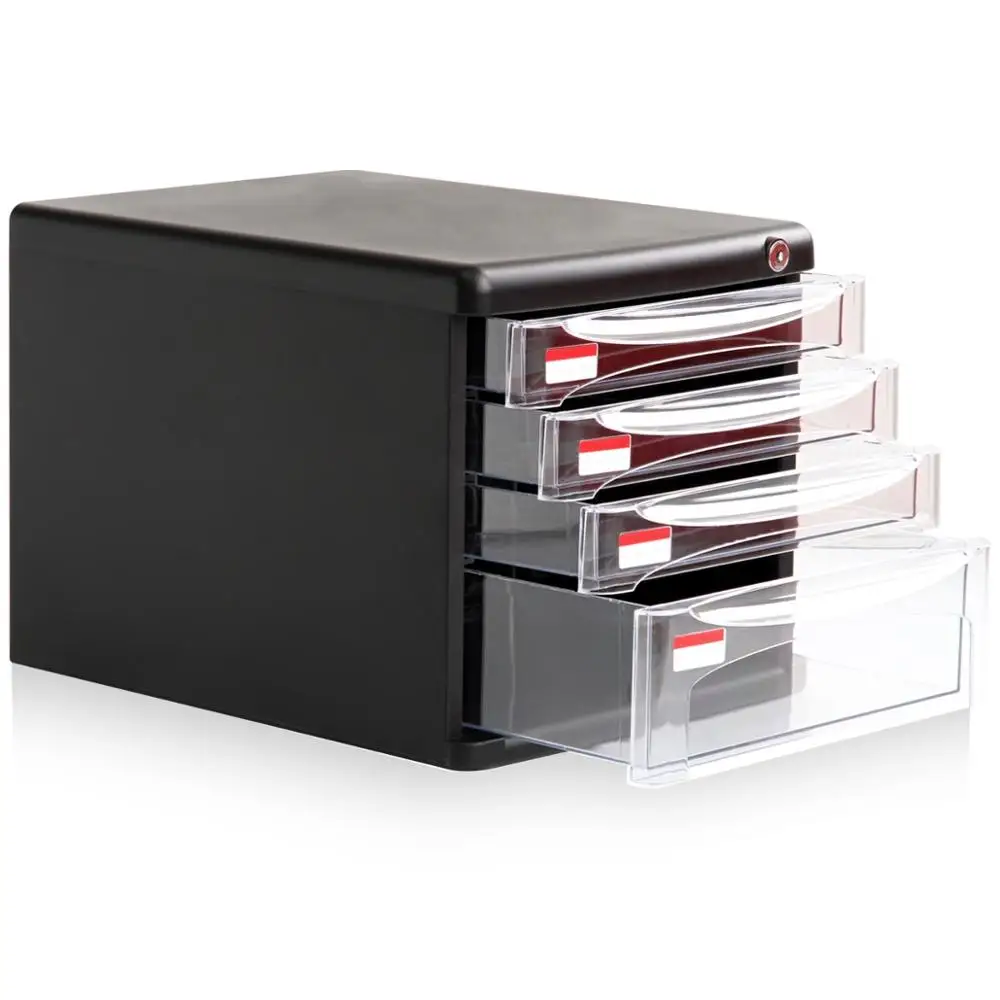 1pcs File Deli file 9794 four layers of hard plastic