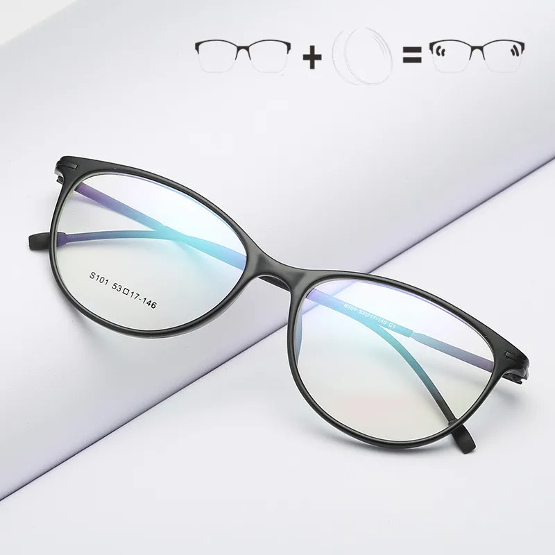 1 61 ИНДЕКС фотохрома по рецепту TR90 унисекс овальные оптики очки Oculos линзы де Gafas