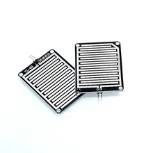 10 шт./пакет одной печатной плате с дождевыми каплями модуль датчика повышение уровня воды модуль обнаружения датчик дождя доска