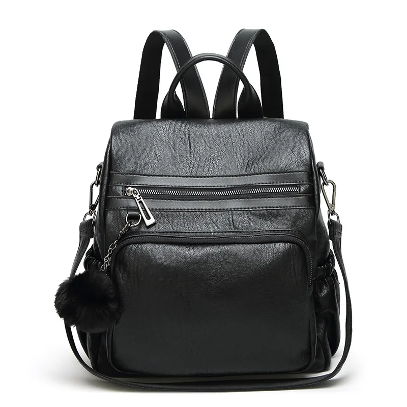 

fashion women backpack female genuine leather backpacks for girls teenagers schoolbag backpack ladies shoulder bag female C497