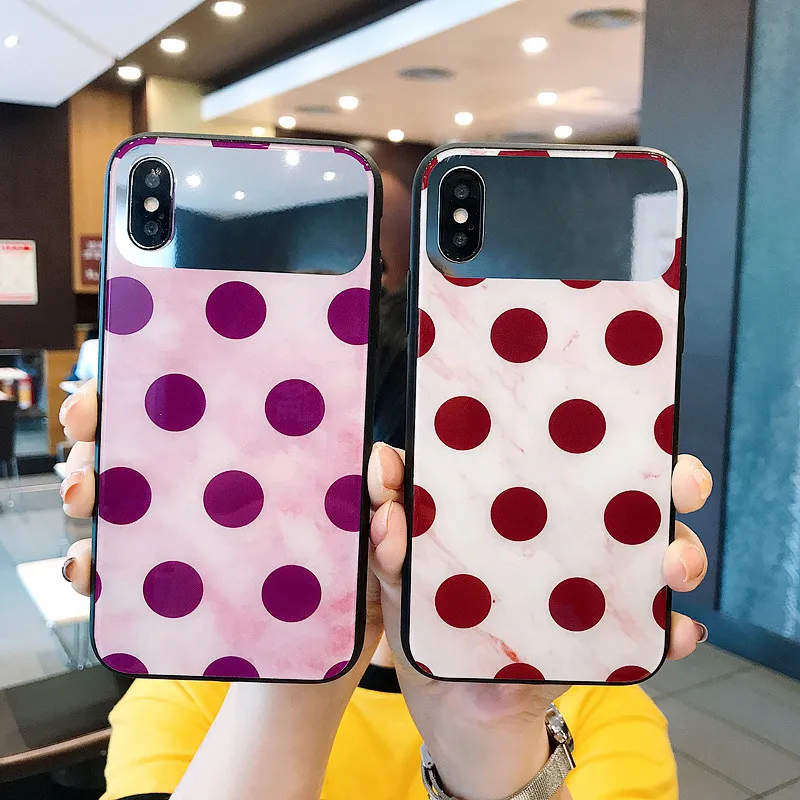 PEIPENG для iPhone 7 7Plus 6 6S 6Plus 8 8Plus X XR XS Max роскошный модный зеркальный противоударный