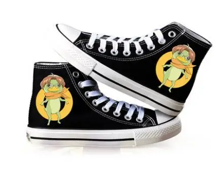Высокие кеды унисекс из аниме Cos SARAZANMAI Kuji Toi 3D плимсоллы; парусиновая обувь; SARAZANMAI Jinnai Enta Yasaka Kazuki; обувь на платформе