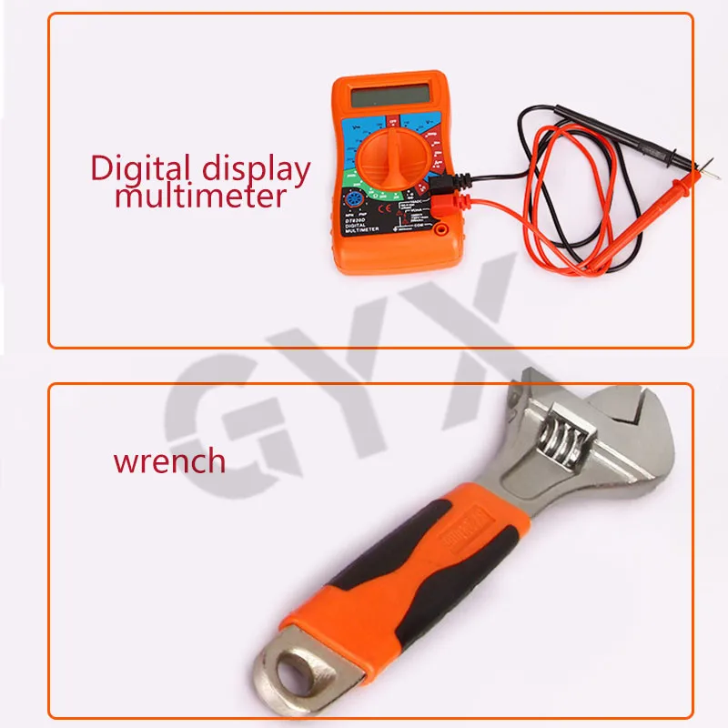 US $52.35 120 Tools Electric hardware tool set Woodworking Electric drill home toolbox Repair kit Impact drill