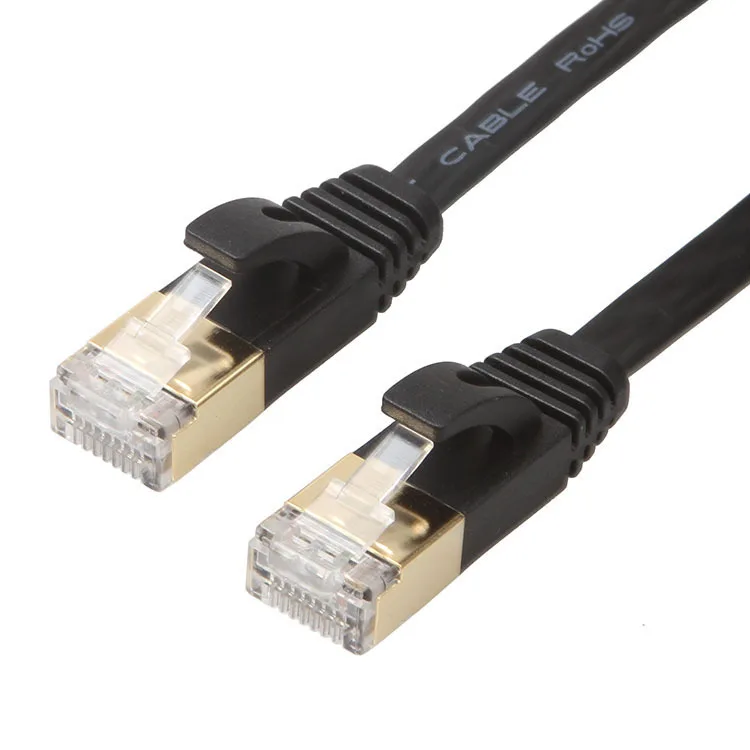 

CAT6 Flat Ethernet Cable RJ45 Lan Cable Networking Ethernet Patch Cord for Computer Router Laptop