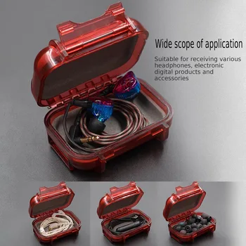 

FDBRO ABS Resin Headset Storage Box Colorful Portable Dustproof Storage Case for Original Headphones Moisture-proof and Dust