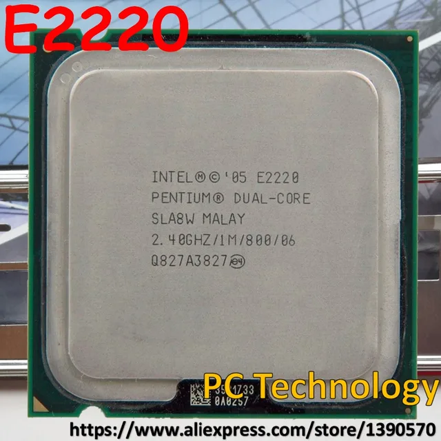 Intel Pentium Dual Core E2220 2 40 Ghz