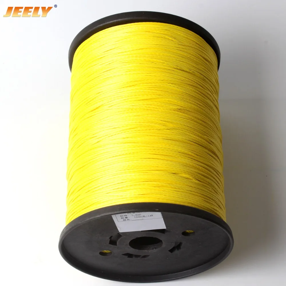 JEELY 500M 1mm 8 Weaves Braided Towing Winch Line Spectra winch Rope