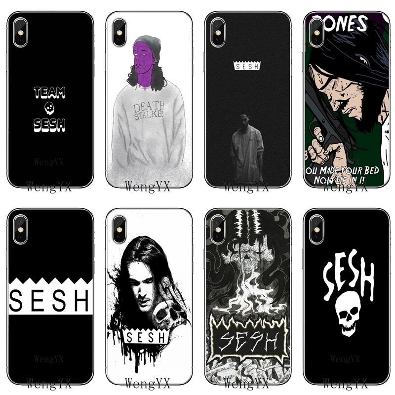 

For Xiaomi Redmi S2 3S 4 4A 4x 5 plus 6 6A Note 3 4 5 5A 6 Pro Pocophone F1 fashion Bones Rapper Sesh Luxury Soft phone case