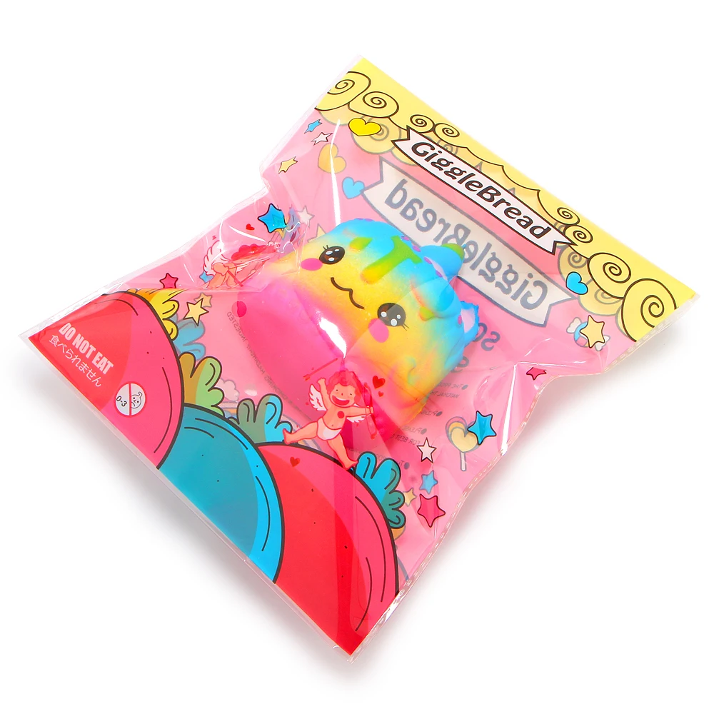 Kawaii Squishy Единорог мусс торт Радуга Squishies крем Ароматические замедлить рост детей