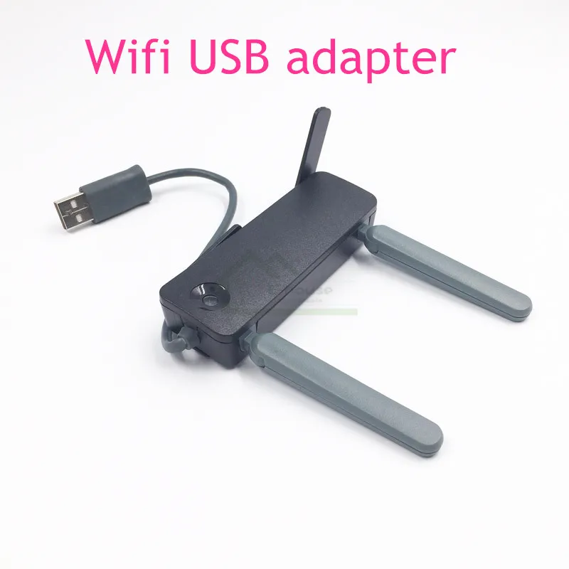 E-house 2 регулируемые антенны двойной 2,4 ГГц Беспроводная Домашняя сеть Интернет WiFi USB адаптер для microsoft для xbox 360