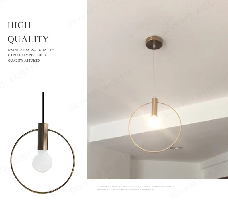 Banhado a Vácuo Blubble Vintage Antigo Círculo Dourado Luzes Pingente Originalidade Moderno Lâmpada Led Barra Contador Hanglamp Simples 10 barra contador hanglamp simples