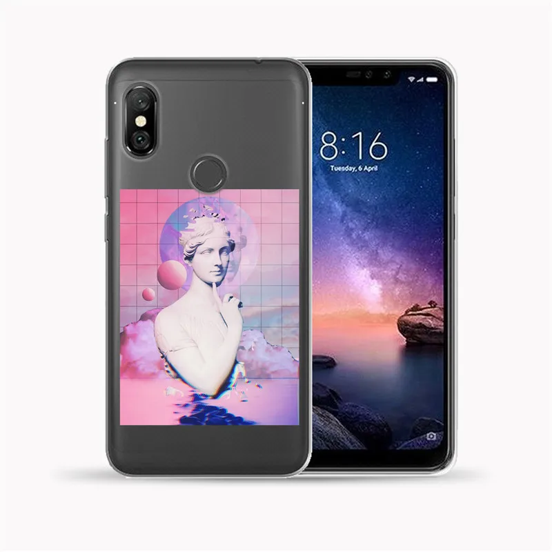 Для Xiaomi mi A1 A2 8 Lite 9 Pocophone F1 5X 6X крышка Мона Лиза moskado мягкий TPU чехол для Red mi 7 5 5A 6 Note 4 4X5 6 7 Pro - Цвет: 11