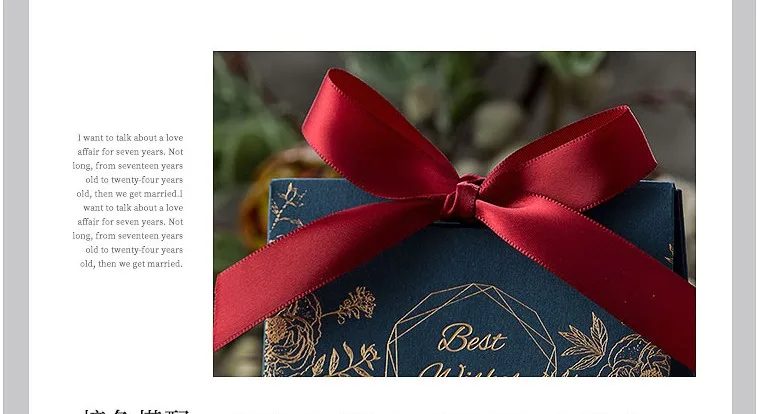 50 шт., винно-красный подарок, свадебные сумочки, темно-синий голубой конфетный ящик, подарок для гостей сувениры для детей на день рождения