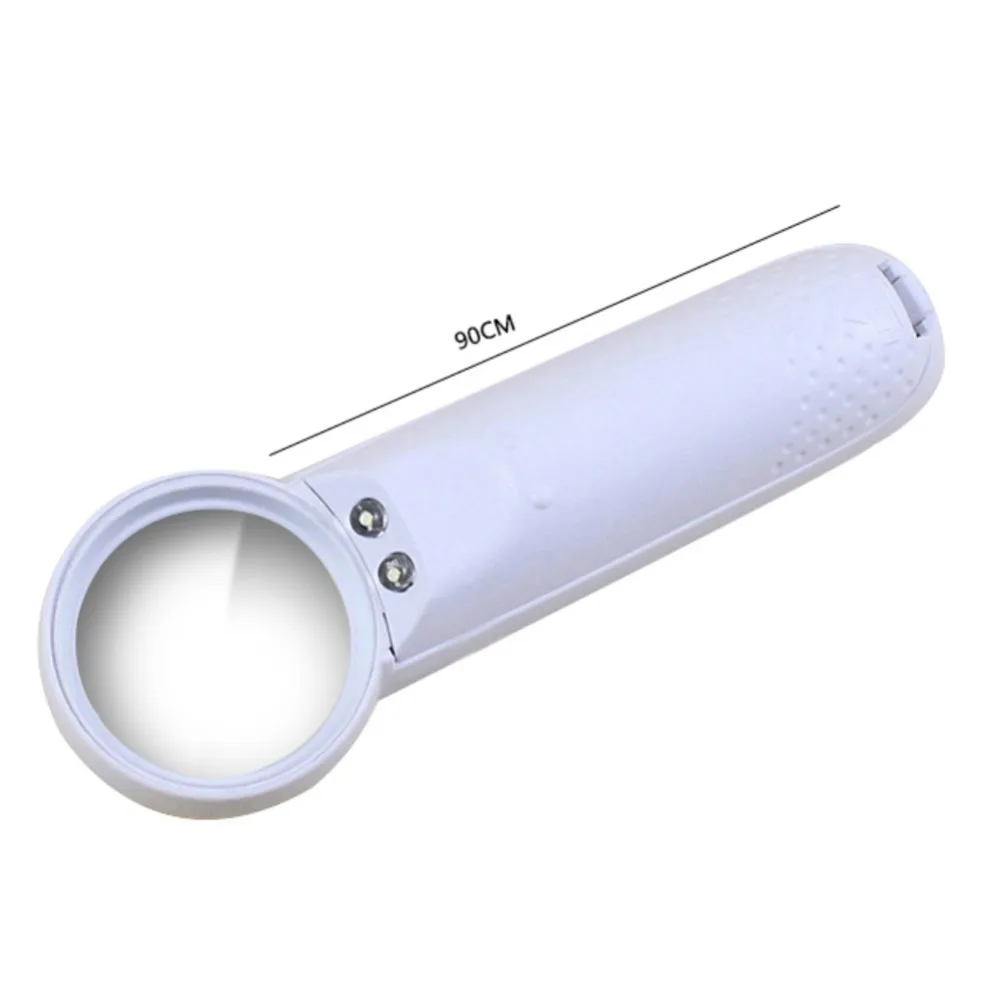 15X Ручной стеклянный Лупа увеличительное стекло портативный карманный инструмент профессиональный светодиодный светильник